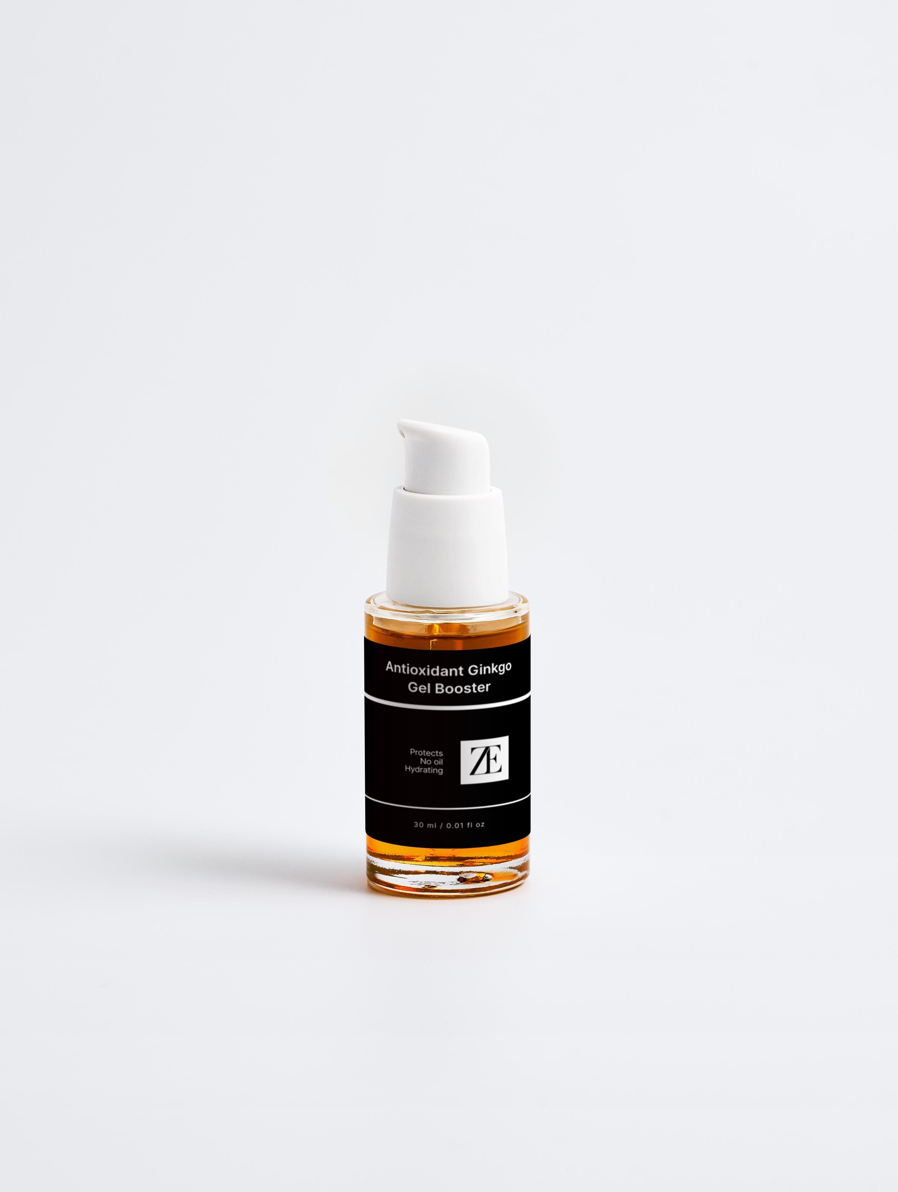 Antioxidativer Ginkgo-Gel-Booster